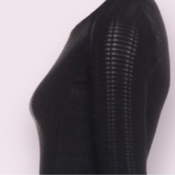 Rag & Bone Black Textured Knit Dress - Size XS - Picture 3 of 7